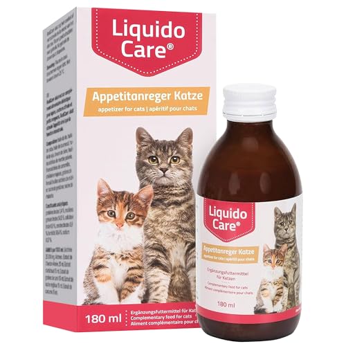 LiquidoCare Appetitanreger Katze, Tonikum zur ernährungsphysiologischen Wiederherstellung in der Rekonvaleszenz, Diät-Ergänzungsfuttermittel 180ml LiquidoCare Appetitanreger Katze, Tonikum zur ernährungsphysiologischen Wiederherstellung in der Rekonvaleszenz, Diät-Ergänzungsfuttermittel 180ml von Liquidocare