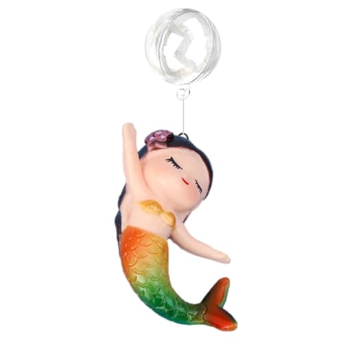 Aquarium Statue -Swimming Einstellbare Aquarium Ornament | Niedliche Fischspielzeug-Statue, Aquarium für Schlafsaal, Zuhause recitand von Liqzirtu