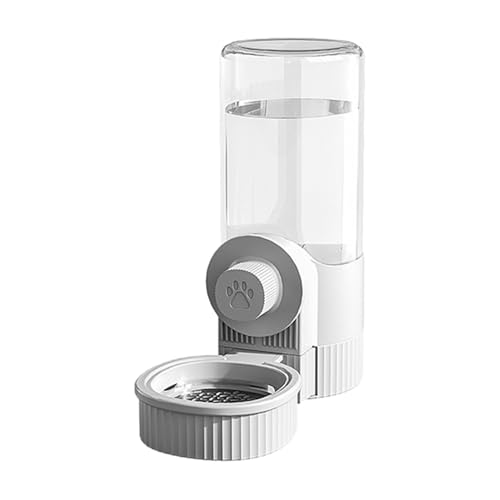 Futterautomat Katze - Automatischer Futterspender für Haustiere, Automatischer Futterspender für Katzen | Futter- und Wasserspender für Haustiere - Wasserspender, automatischer Katzenfutterspender, von Liqzirtu