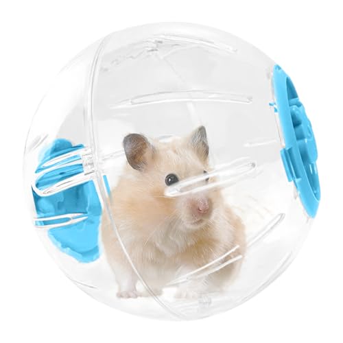 Hamster Spielzeugball, Chinchilla Ball, Meerschweinchen Übungskugel, Interaktive kleine Tierzubehör für Fitness Exploration Play Cage Floor Outdoor Hamster Spielzeugball, Chinchilla Ball, Meerschweinchen Übungskugel, Interaktive kleine Tierzubehör für Fitness Exploration Play Cage Floor Outdoor von Liqzirtu
