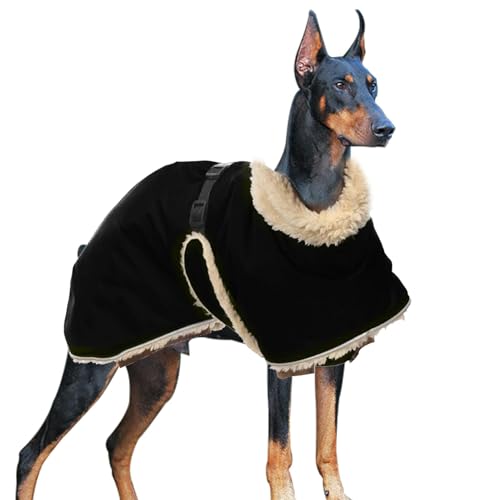 Hunde-Schneejacke – wasserdichte Winterjacke für kleine Hunde | Kaltwetterjacke für große, mittelgroße und kleine Hunde mit Verstellbarer Schnalle Hunde-Schneejacke – wasserdichte Winterjacke für kleine Hunde | Kaltwetterjacke für große, mittelgroße und kleine Hunde mit Verstellbarer Schnalle von Liqzirtu