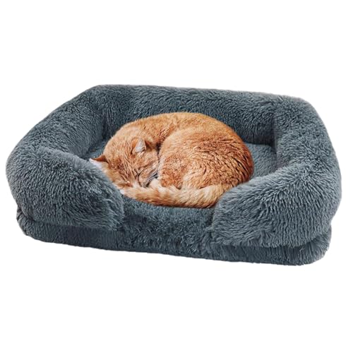 Hundebett – Hundebett, Bequeme Hundehütte, abnehmbare, Bequeme, beruhigende Haustierbett-Matte, orthopädisches Eier-Baumwoll-Haustierbett mit waschbarem Bezug, stabile Hundematratze, Hundebett – Hundebett, Bequeme Hundehütte, abnehmbare, Bequeme, beruhigende Haustierbett-Matte, orthopädisches Eier-Baumwoll-Haustierbett mit waschbarem Bezug, stabile Hundematratze, von Liqzirtu