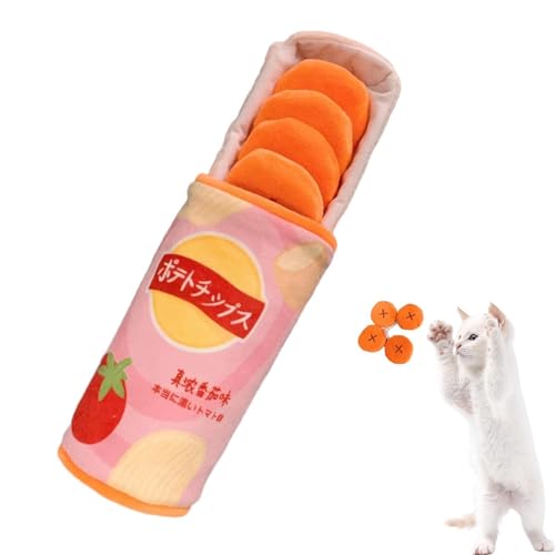 Hundespielzeug, um sie beschäftigt zu halten, Pommes-Beutel mit Welpenspielzeug, Leckerli-Dosierung, Plüsch verbessert die Mobilität für kleine, mittelgroße und große Hunde Hundespielzeug, um sie beschäftigt zu halten, Pommes-Beutel mit Welpenspielzeug, Leckerli-Dosierung, Plüsch verbessert die Mobilität für kleine, mittelgroße und große Hunde von Liqzirtu