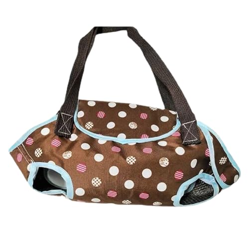 Hundetragetasche - Handtaschenträger für Hunde, Transportbox für Haustiere mit weicher Tasche und Tote-Design | Tragbare Haustiertrage mit weichen Seiten für kleine Hunde, Katzen, Welpen, Kätzchen von Liqzirtu