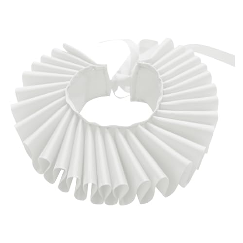 Katze Rüschenkragen - Halskragen Halskrause Elisabethanische Renaissance, Hunde Renaissance Elizabethaner Ruff-Kragen | Haustierkostüm-Halsband, Rüschenhalsband für kleine und mittelgroße Katze Rüschenkragen - Halskragen Halskrause Elisabethanische Renaissance, Hunde Renaissance Elizabethaner Ruff-Kragen | Haustierkostüm-Halsband, Rüschenhalsband für kleine und mittelgroße von Liqzirtu