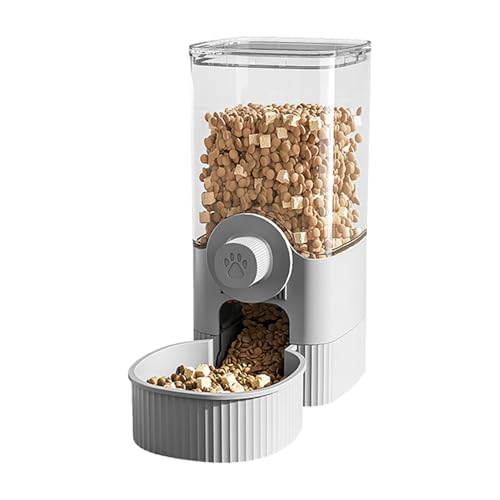 Katzenfutterspender - Futterautomaten, Futterautomat Katze | Automatischer Haustier-Futterspender, Wasserspender, Hunde-Futterspender-Aufhänger | Wasserspender, automatischer Katzenfutterspender, von Liqzirtu