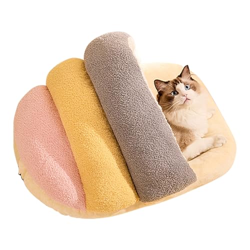 Katzenschlafbett – Katzenpflegebett in Pantoffelform | Katzenbetten für Hauskatzen, abnehmbares Katzenbett, warmes Katzenhaus für den Innenbereich Katzenschlafbett – Katzenpflegebett in Pantoffelform | Katzenbetten für Hauskatzen, abnehmbares Katzenbett, warmes Katzenhaus für den Innenbereich von Liqzirtu