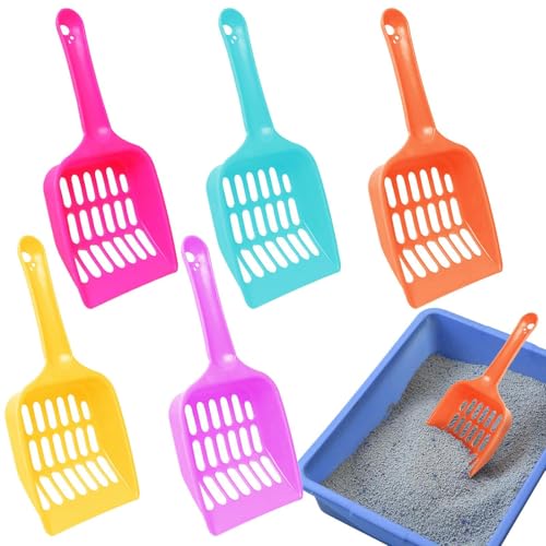Katzenstreu Scoop - Kitty Litter Scoop, Arbeitssparende ergonomische Katzentoilette Schaufel Sifting | Cat Poop Scooper, Haustierzubehör, Kitten Pooper Sifter für heimische, Kliniken effiziente Katzenstreu Scoop - Kitty Litter Scoop, Arbeitssparende ergonomische Katzentoilette Schaufel Sifting | Cat Poop Scooper, Haustierzubehör, Kitten Pooper Sifter für heimische, Kliniken effiziente von Liqzirtu