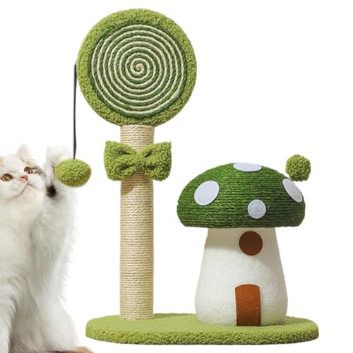 Kletterturm für Pilzkatzen - Katzenkratzer nach Pilzen, Kratzbrett von Katzen Sisal | Kratzpost von roten Pilzen Kletterturm für Pilzkatzen - Katzenkratzer nach Pilzen, Kratzbrett von Katzen Sisal | Kratzpost von roten Pilzen von Liqzirtu