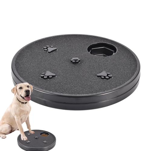 Kratzbrett für Hunde – Slow Feeder für Hunde | Rotierender Hundekratzer | Rundes stimulierendes Hundepuzzle, Leckerli-Puzzle für mittelgroße und große Hunderassen Kratzbrett für Hunde – Slow Feeder für Hunde | Rotierender Hundekratzer | Rundes stimulierendes Hundepuzzle, Leckerli-Puzzle für mittelgroße und große Hunderassen von Liqzirtu