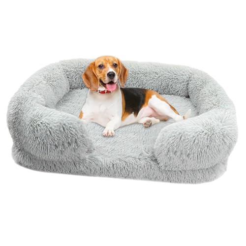 Hundebett – Hundebett, Bequeme Hundehütte, abnehmbare, Bequeme, beruhigende Haustierbett-Matte, orthopädisches Eier-Baumwoll-Haustierbett mit waschbarem Bezug, stabile Hundematratze, Hundebett – Hundebett, Bequeme Hundehütte, abnehmbare, Bequeme, beruhigende Haustierbett-Matte, orthopädisches Eier-Baumwoll-Haustierbett mit waschbarem Bezug, stabile Hundematratze, von Liqzirtu