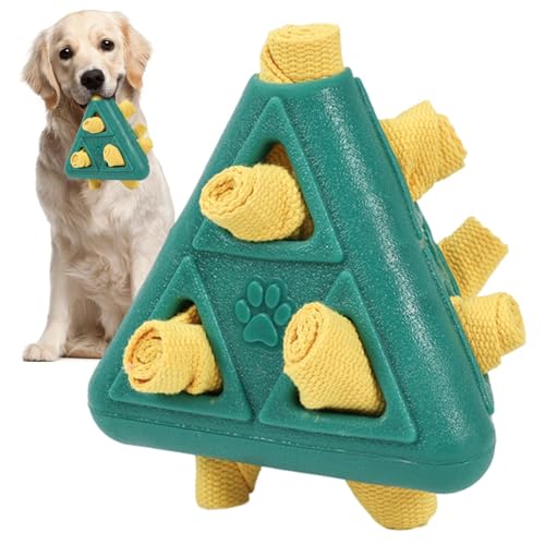 Liqzirtu Hundefutter Spender Spielzeug - Pyramidenförmiger Hundefutter Spender - Bissfestes Denkspielzeug Für Kleine Mittelgroße Und Große Hunderassen Liqzirtu Hundefutter Spender Spielzeug - Pyramidenförmiger Hundefutter Spender - Bissfestes Denkspielzeug Für Kleine Mittelgroße Und Große Hunderassen von Liqzirtu