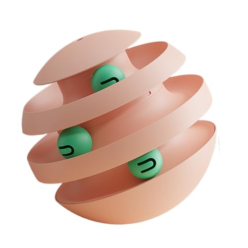 Liqzirtu Katzenspielzeug Ball Spielzeug - Kätzchen Puzzle Ball Spielzeug für Katzen | Spielzeug für Katzen | Spielzeug für mit Unterhaltung, Spielzeug für welche r von Liqzirtu