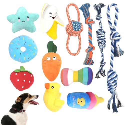Liqzirtu Kauspielzeug für Welpen – Hundespielzeug aus Seil, lustiges, bissfestes Beißspielzeug, tragbares Hundespielzeug aus Baumwolle, süßes Spielzeug Liqzirtu Kauspielzeug für Welpen – Hundespielzeug aus Seil, lustiges, bissfestes Beißspielzeug, tragbares Hundespielzeug aus Baumwolle, süßes Spielzeug von Liqzirtu