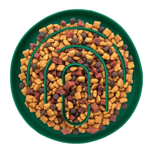 Slow Feeder Schüssel für Hunde - Futterstation für Trockenfutter und | für Welpen und kleine Rassen gesunde Schüssel für Wohnzimmer und Schlafzimmer Slow Feeder Schüssel für Hunde - Futterstation für Trockenfutter und | für Welpen und kleine Rassen gesunde Schüssel für Wohnzimmer und Schlafzimmer von Liqzirtu