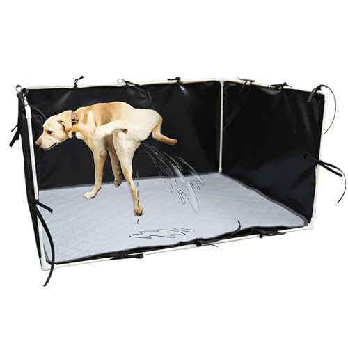 Spritzschutz Für Hundetoiletten – Hundetoilette Mit Hohen Wänden – Halter Für Hundetoiletten Mit Hohen Wänden, Leicht Zu Reinigender Katzentoilettenzaun Spritzschutz Für Hundetoiletten – Hundetoilette Mit Hohen Wänden – Halter Für Hundetoiletten Mit Hohen Wänden, Leicht Zu Reinigender Katzentoilettenzaun von Liqzirtu