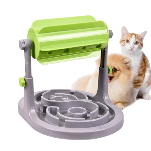 Toystronger -Spielzeug - langsamer Hundefutter, Anti -Stress -Katzenschale | Langsames Hundefutter, interaktiver Spielzeugleckagefutter, Bildungsschale für Hunde, die die Reduzierung der Verdauung bev von Liqzirtu