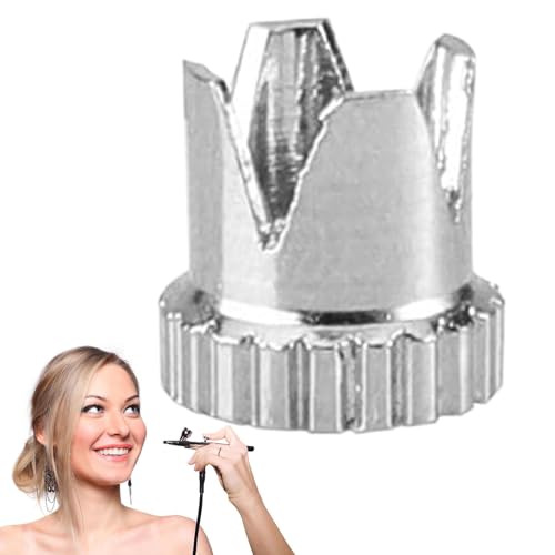 Universelle Airbrush-Nadelkappen - Sprüh-Noid-Spitze, Abdeckung, Düsenkappe | Ersatzzubehör Airbrushteile, Düsenkappen, praktischer Schutz für die Malerei und beste Effekte von Liqzirtu