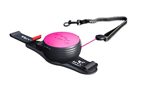 Lishinu3 Hundeleine mit Full-Stop S (5-7kg) neon pink von Lishinu