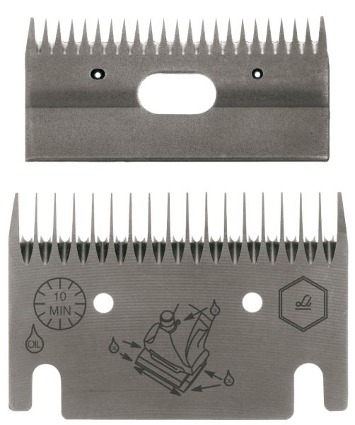 Lister Schermessersatz LI 107 mit 23+18 Zähnen, für Rinder in Laufs... von Lister