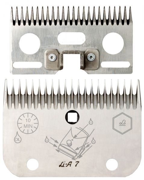 Lister Schermessersatz LI A7 mit 19+21 Zähnen, für stark verschmutz... von Lister