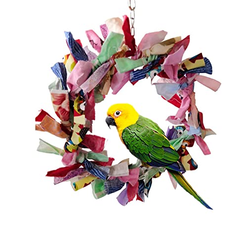 Litewoo Vogelspielzeug Schaukel Kaugirlande Spielzeug Tuch Klettern Hängen Schöne Dekoration Geeignet Für Die Meisten Kleine Papageien Spatzen Und Vögel Litewoo Vogelspielzeug Schaukel Kaugirlande Spielzeug Tuch Klettern Hängen Schöne Dekoration Geeignet Für Die Meisten Kleine Papageien Spatzen Und Vögel von Litewoo