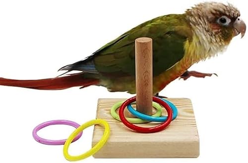 Litewood Parrot Intelligenz Spielzeug Holz Vogel Ring Spielzeug Intelligence Training und Interaktives Spielen für Parrot Aras African Greys Kakadu Litewood Parrot Intelligenz Spielzeug Holz Vogel Ring Spielzeug Intelligence Training und Interaktives Spielen für Parrot Aras African Greys Kakadu von Litewoo