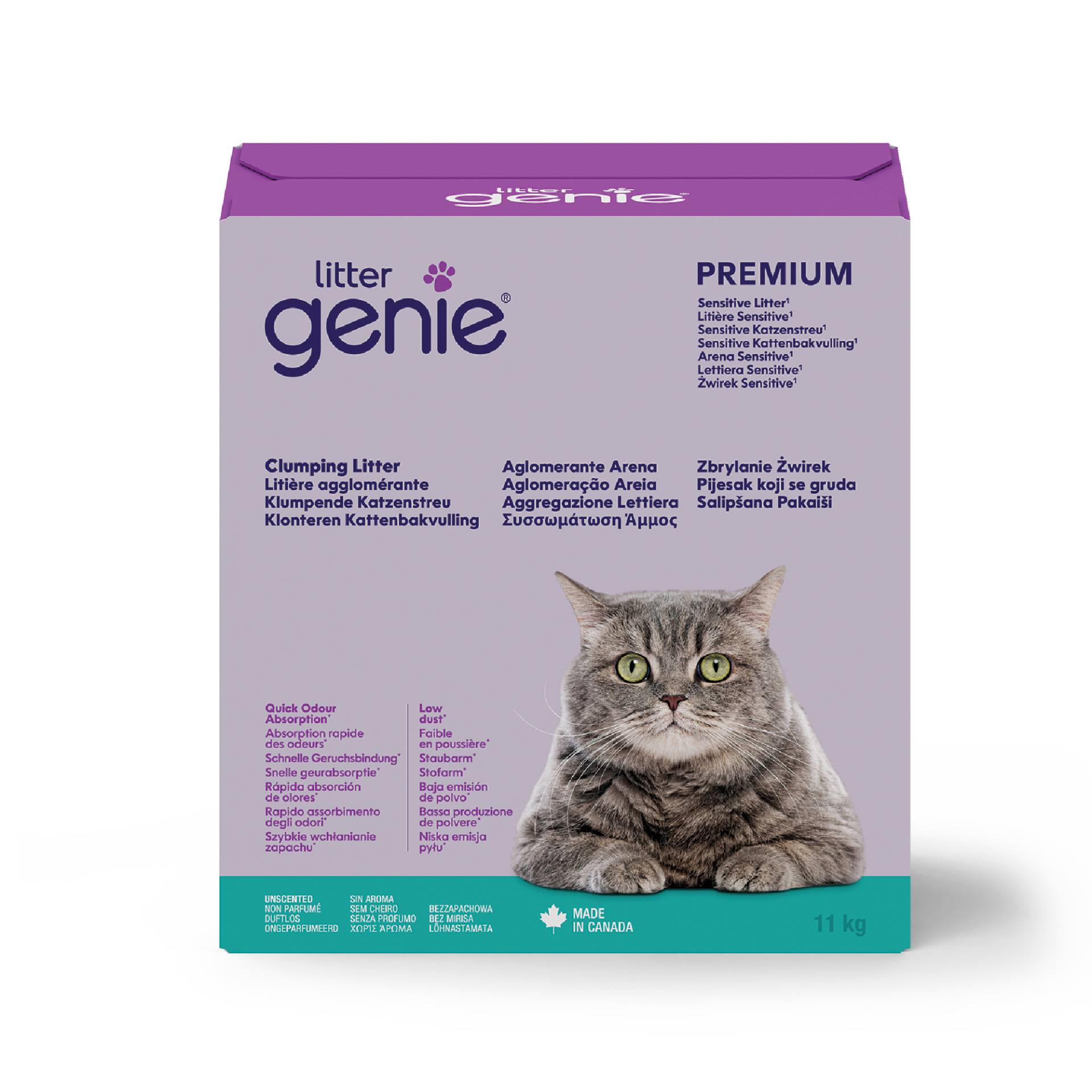 Litter Genie Katzenstreu Premium Sensitive - 11 kg Litter Genie Katzenstreu Premium Sensitive - 11 kg von Litter Genie