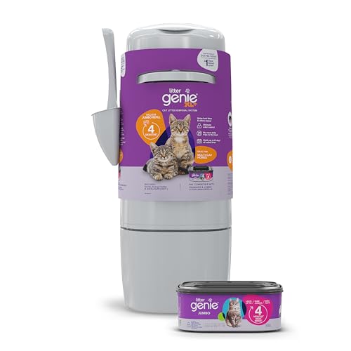 Litter Genie XL+ Eimer | Katzenstreu Abfallentsorgungssystem zur Geruchskontrolle | inkl. 1 Jumbo Nachfüllbeutel Litter Genie XL+ Eimer | Katzenstreu Abfallentsorgungssystem zur Geruchskontrolle | inkl. 1 Jumbo Nachfüllbeutel von Litter Genie