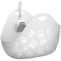 LitterLocker® Litter Box Katzentoilette - Toilette weiß von Litter Locker