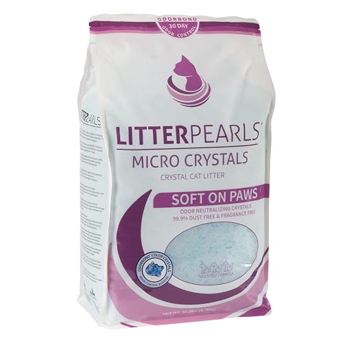 Litter Pearls Katzenstreu Perlen Micro Kristalle, 4,76 kg von Litter Pearls