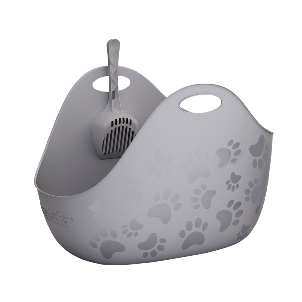 LitterLocker Litter Genie Katzentoilette - Grau von Litterlocker