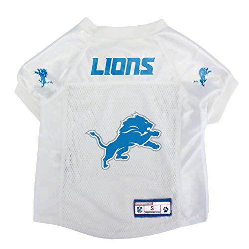 Little Earth Productions Unisex-Erwachsene NFL Basic Pet Sports Jersey Designed for Dogs and Cats Detroit Lions, Teamfarbe, X-Small-New Logo Little Earth Productions Unisex-Erwachsene NFL Basic Pet Sports Jersey Designed for Dogs and Cats Detroit Lions, Teamfarbe, X-Small-New Logo von Little Earth Productions