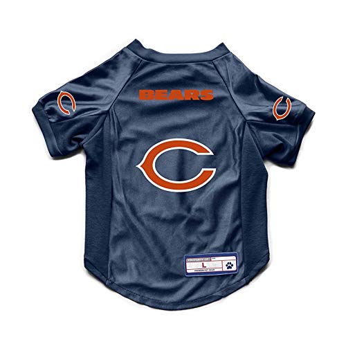 Littlearth Chicago Bears NFL Stretch Pet Trikots für große Hunde von Little Earth Productions