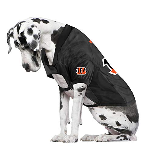 Littlearth Cincinnati Bengals NFL Stretch Haustier-Trikot für große Hunde Littlearth Cincinnati Bengals NFL Stretch Haustier-Trikot für große Hunde von Little Earth Productions