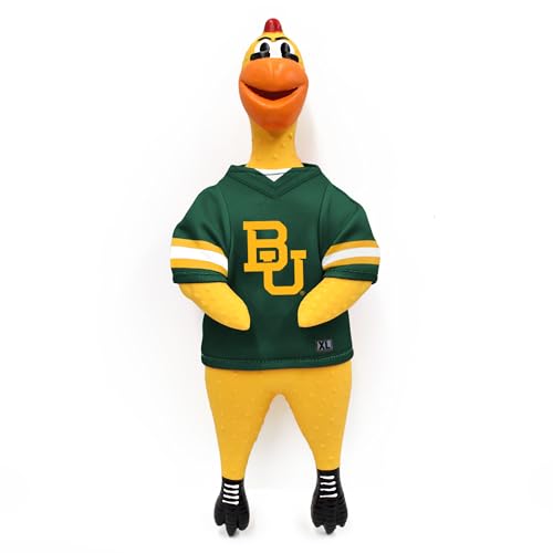 Littlearth NCAA Baylor Bears Team Huhnspielzeug aus Gummi von Little Earth Productions