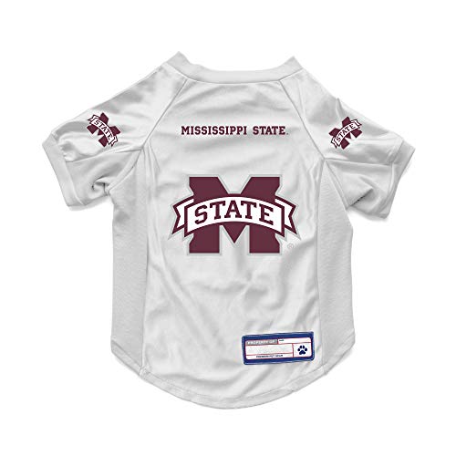 Littlearth NCAA Mississippi State Bulldogs Stretch Pet Jersey, Team-Farbe, Größe M Littlearth NCAA Mississippi State Bulldogs Stretch Pet Jersey, Team-Farbe, Größe M von Little Earth Productions