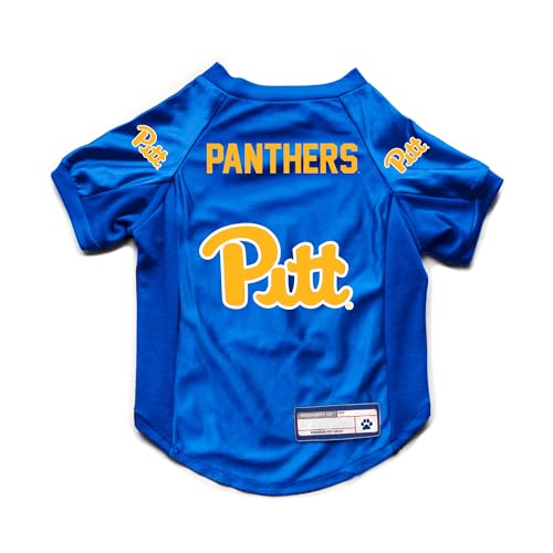 Littlearth NCAA Pittsburgh Panthers Stretch-Haustier-Trikot, Team-Farbe, Größe XS Littlearth NCAA Pittsburgh Panthers Stretch-Haustier-Trikot, Team-Farbe, Größe XS von Little Earth Productions