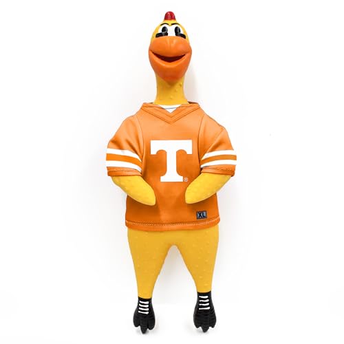 Littlearth NCAA Tennessee Volunteers Team Huhnspielzeug aus Gummi Littlearth NCAA Tennessee Volunteers Team Huhnspielzeug aus Gummi von Little Earth Productions