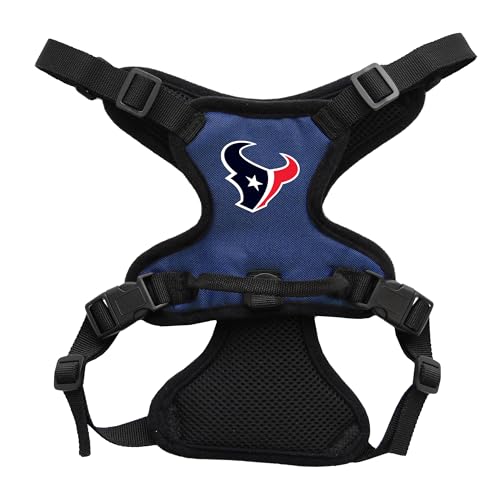 Littlearth NFL Houston Texans Hundegeschirr mit Frontclip, Größe S Littlearth NFL Houston Texans Hundegeschirr mit Frontclip, Größe S von Little Earth Productions