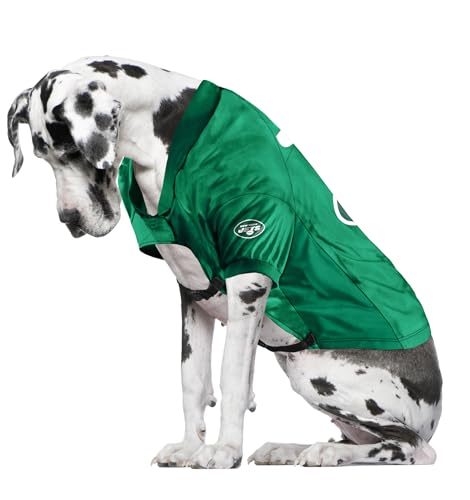 Littlearth NFL New York Jets Unisex Big Dog Trikot, Grün, Einheitsgröße (320156-JETS-BIG-1) von Little Earth Productions