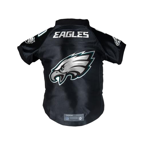 Littlearth NFL Philadelphia Eagles Premium-Haustier-Trikot, Team-Farbe, Größe S von Little Earth Productions