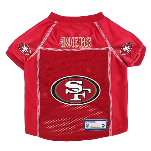 Littlearth NFL San Francisco 49ers Basic Haustier-Trikot, Größe M Littlearth NFL San Francisco 49ers Basic Haustier-Trikot, Größe M von Little Earth Productions