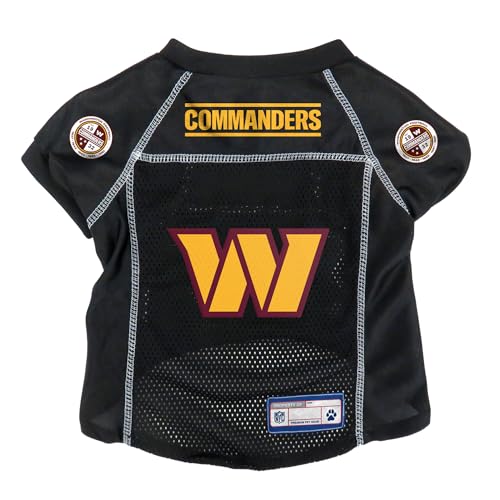 Littlearth NFL Washington Football Team Basic Haustier-Trikot, Team-Farbe, Größe S von Little Earth Productions