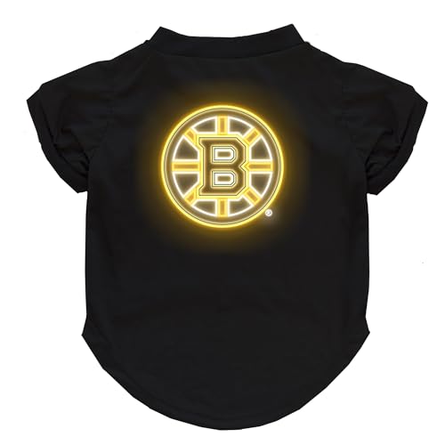 Littlearth NHL Neon Pet T-Shirt Boston Bruins von Little Earth Productions