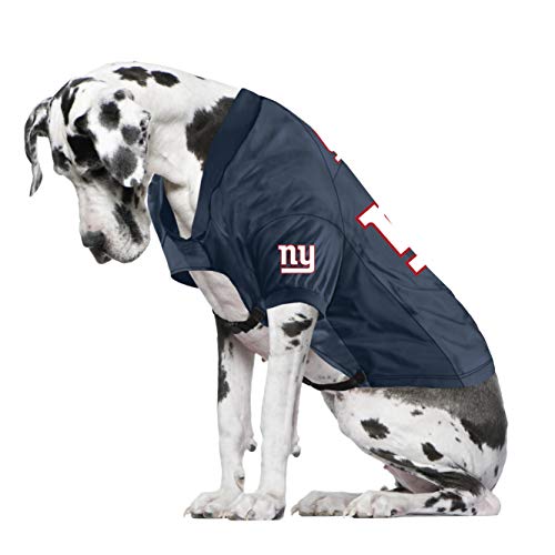 Littlearth New York Giants NFL Stretch Pet Trikots für große Hunde von Little Earth Productions