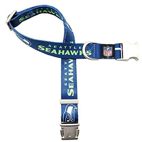 Littlearth Seattle Seahawks NFL Premium Haustierhalsband von Little Earth Productions