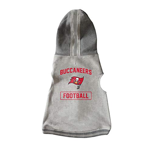 Littlearth Tampa Bay Buccaneers NFL Pet Hooded Crewneck with Team Logo and Name Littlearth Tampa Bay Buccaneers NFL Pet Hooded Crewneck with Team Logo and Name von Little Earth Productions