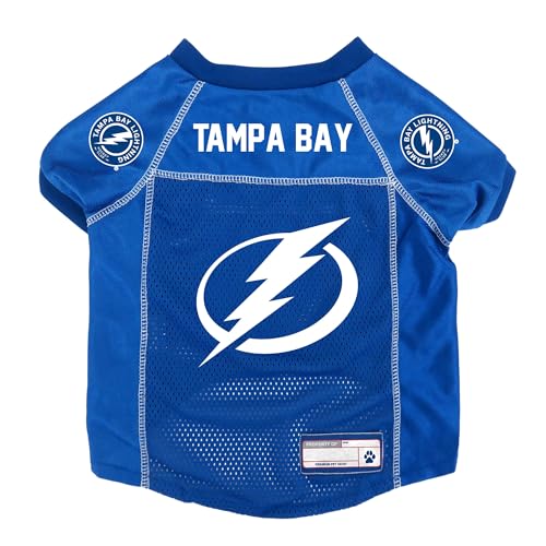 Littlearth Uni-Erwachsene NHL Tampa Bay Lightning Basic Haustier-Trikot, Team-Farbe, Größe M Littlearth Uni-Erwachsene NHL Tampa Bay Lightning Basic Haustier-Trikot, Team-Farbe, Größe M von Little Earth Productions