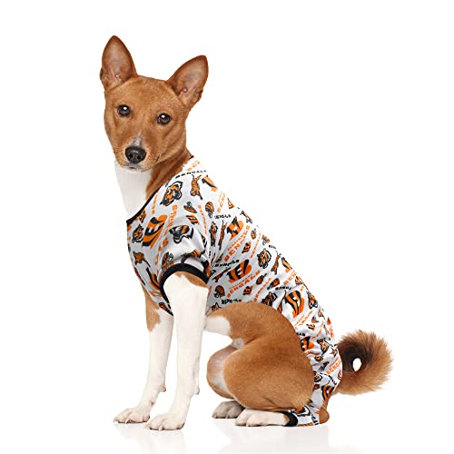 Littlearth Unisex-Erwachsene NFL Cincinnati Bengals Pet PJs, Teamfarbe, Größe M Littlearth Unisex-Erwachsene NFL Cincinnati Bengals Pet PJs, Teamfarbe, Größe M von Little Earth Productions